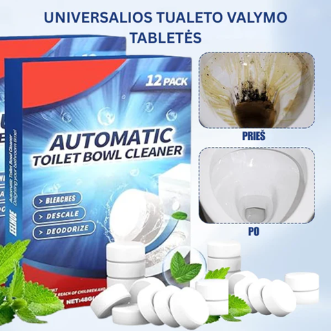 Universaalsed WC-puhastustabletid