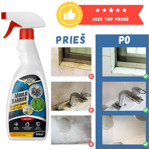 Tõhus vahend hallituse eemaldamiseks