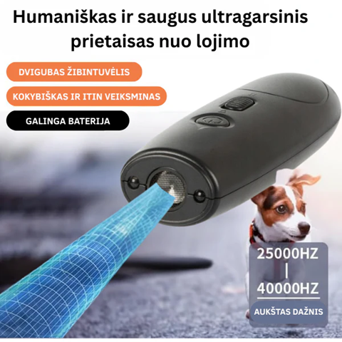 Humaanne ja ohutu ultraheli haukumisvastane seade