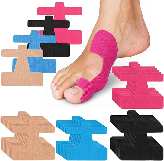 Kineteraapialint hallux valgus korrigeerimiseks ja leevendamiseks